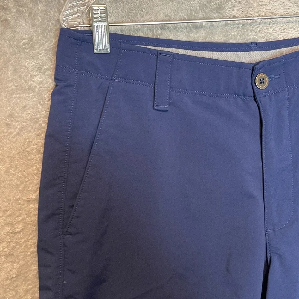 Under Armour Mens UA Match Play Golf Shorts Size 34 Mid Rise Hybrid Performance